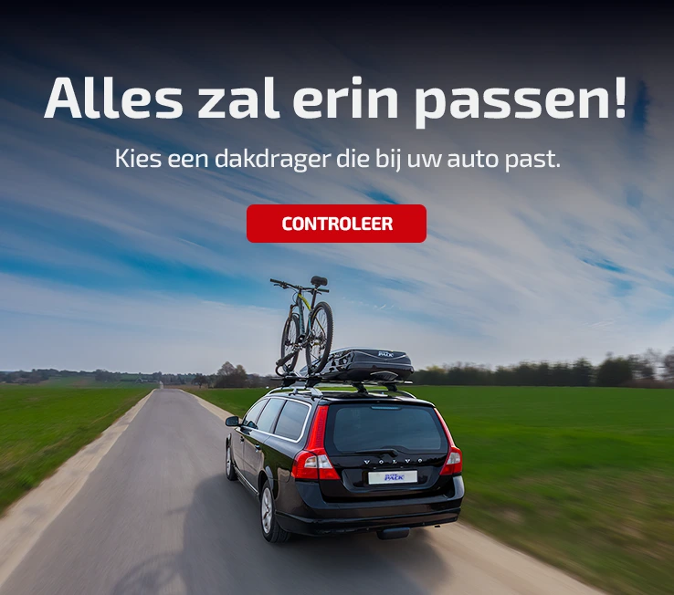 Alles zal erin passen!